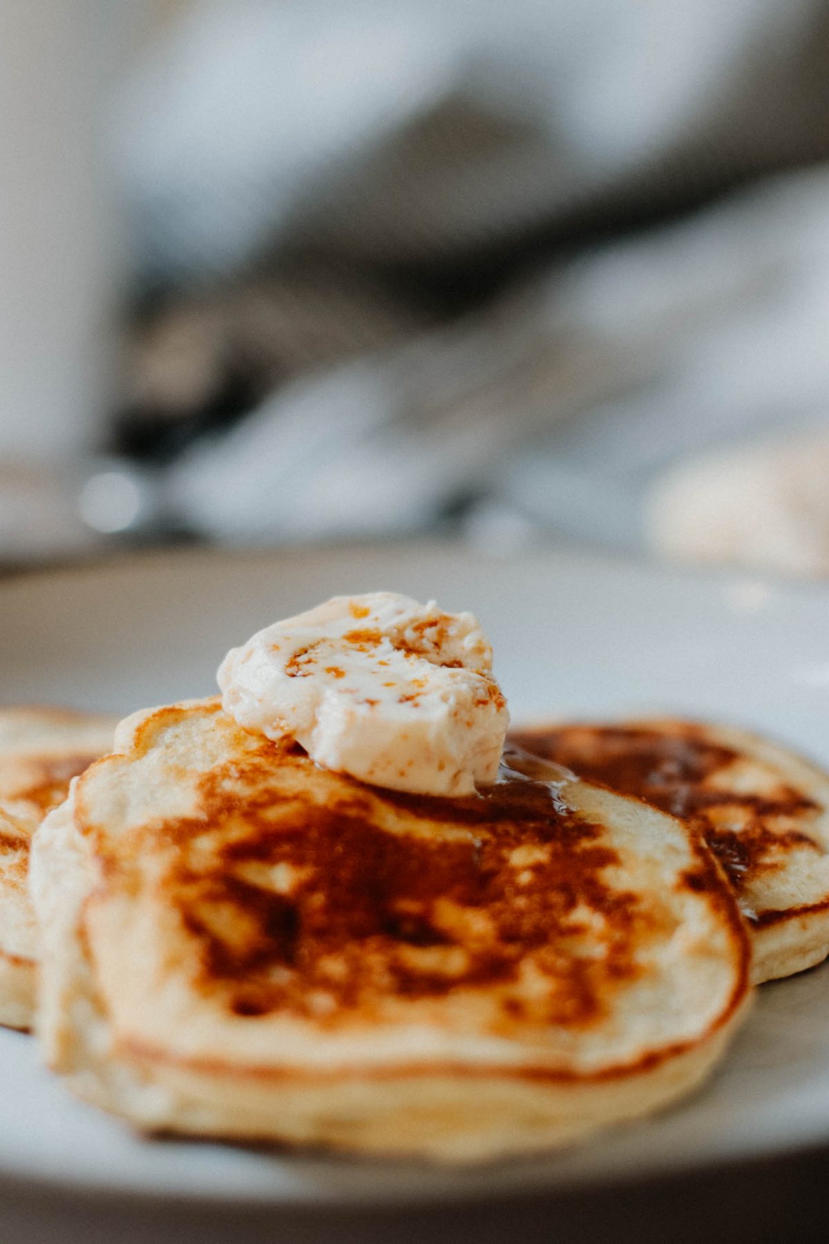 {lowcarb} Ricotta Hotcakes with Butter Oh La Latkes